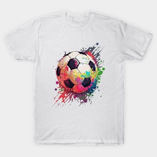 Soccer Ball Football Design T-Shirt